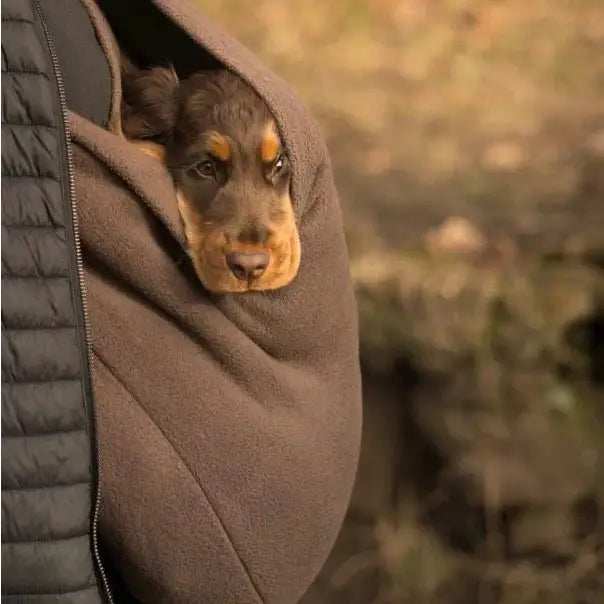 Standard Size Fleece Dog Sling Carriers - Ready to Ship | Hugo and Ted