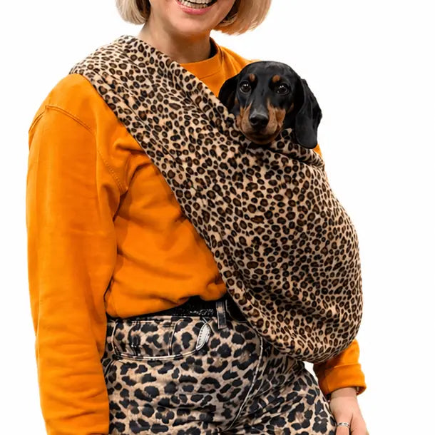 Standard Size Fleece Dog Sling Carriers - Ready to Ship | Hugo and Ted