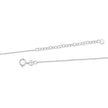 Mixed Flower Teardrop Pendant Necklace