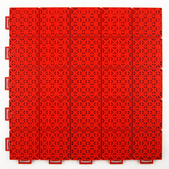 Singles Tennis Court System with Court Markings