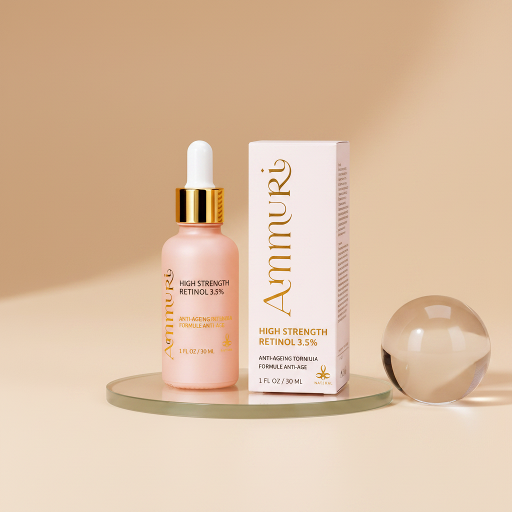 High Strength Retinol 3.5% Serum for Anti-Ageing & Skin Firming | Ammuri