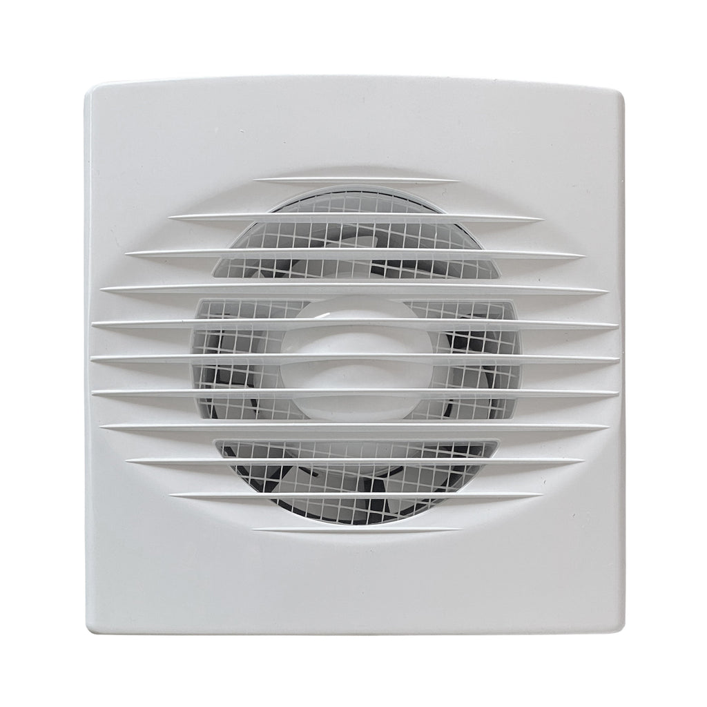 Through Wall Ventilation Kit RICO Standard Fan with White External Vent