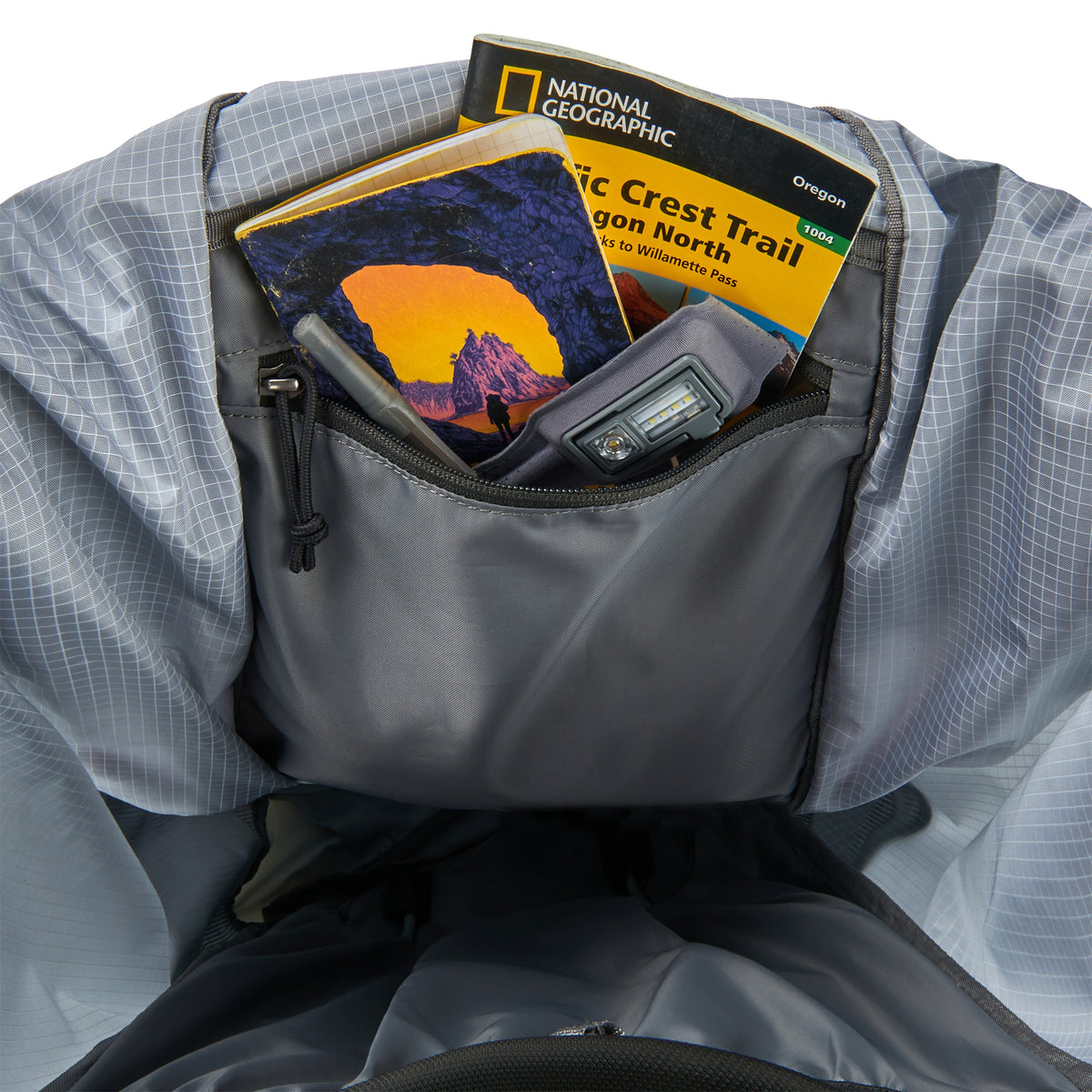 Sierra Designs Flex Trail 40L-60L Rucksack - Wild Dove/Peat