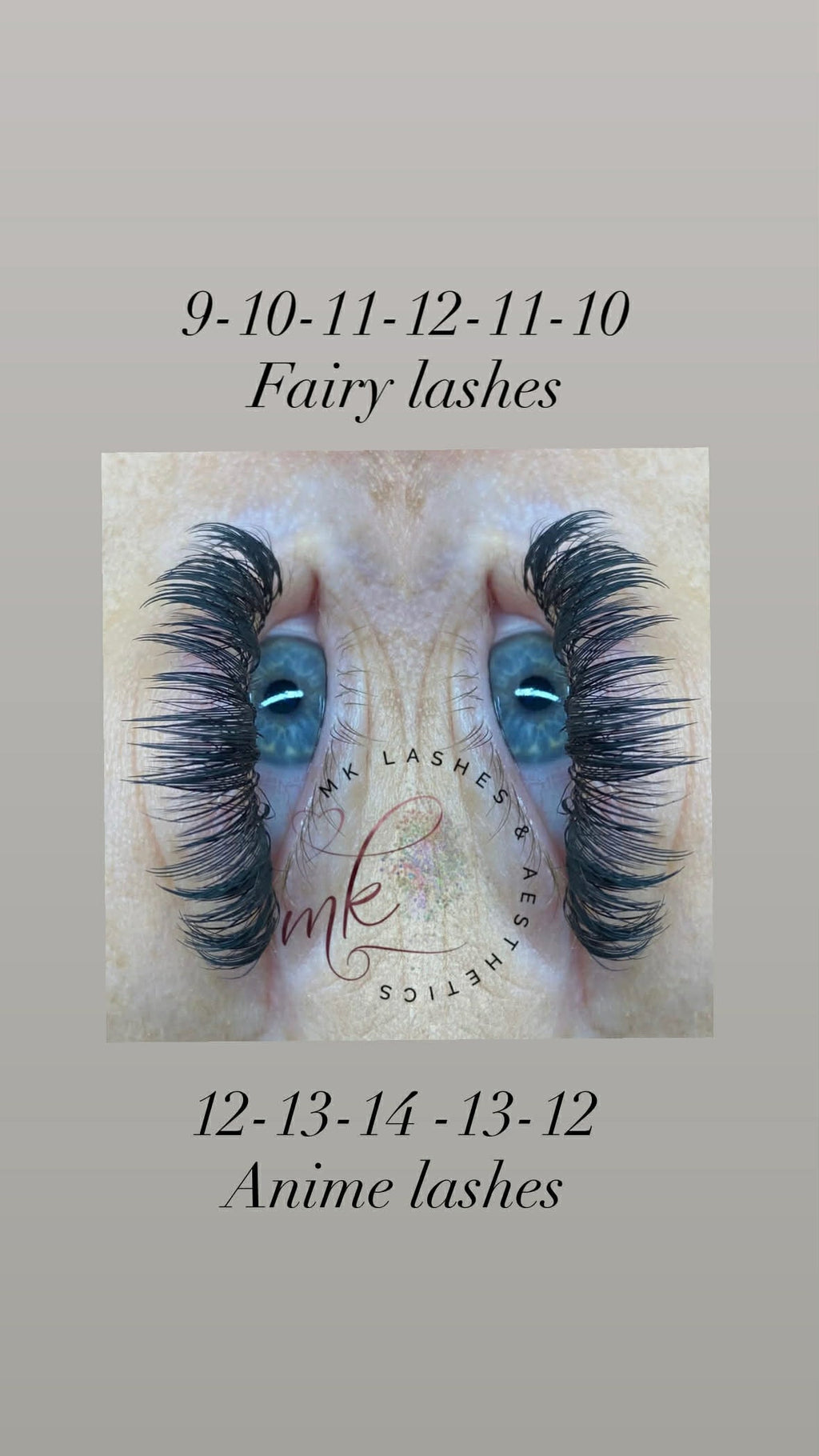 Anime Feather Lash 16 Row Tray