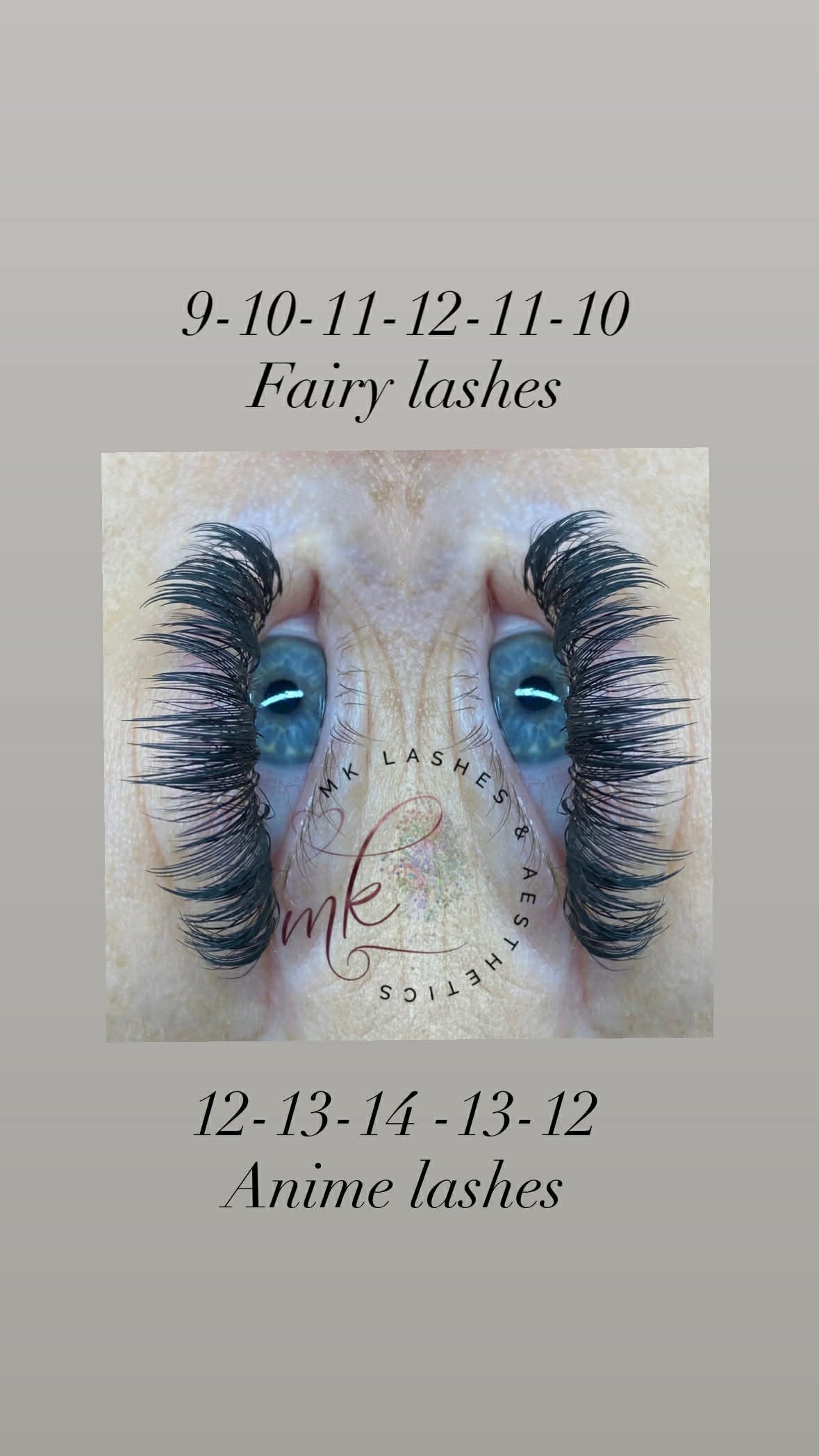 Anime Feather Lash 16 Row Tray