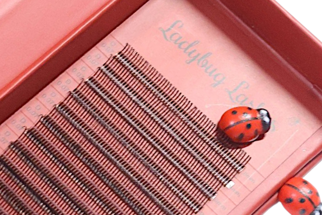 Brown Angel Lash 16 Row Mixed Tray