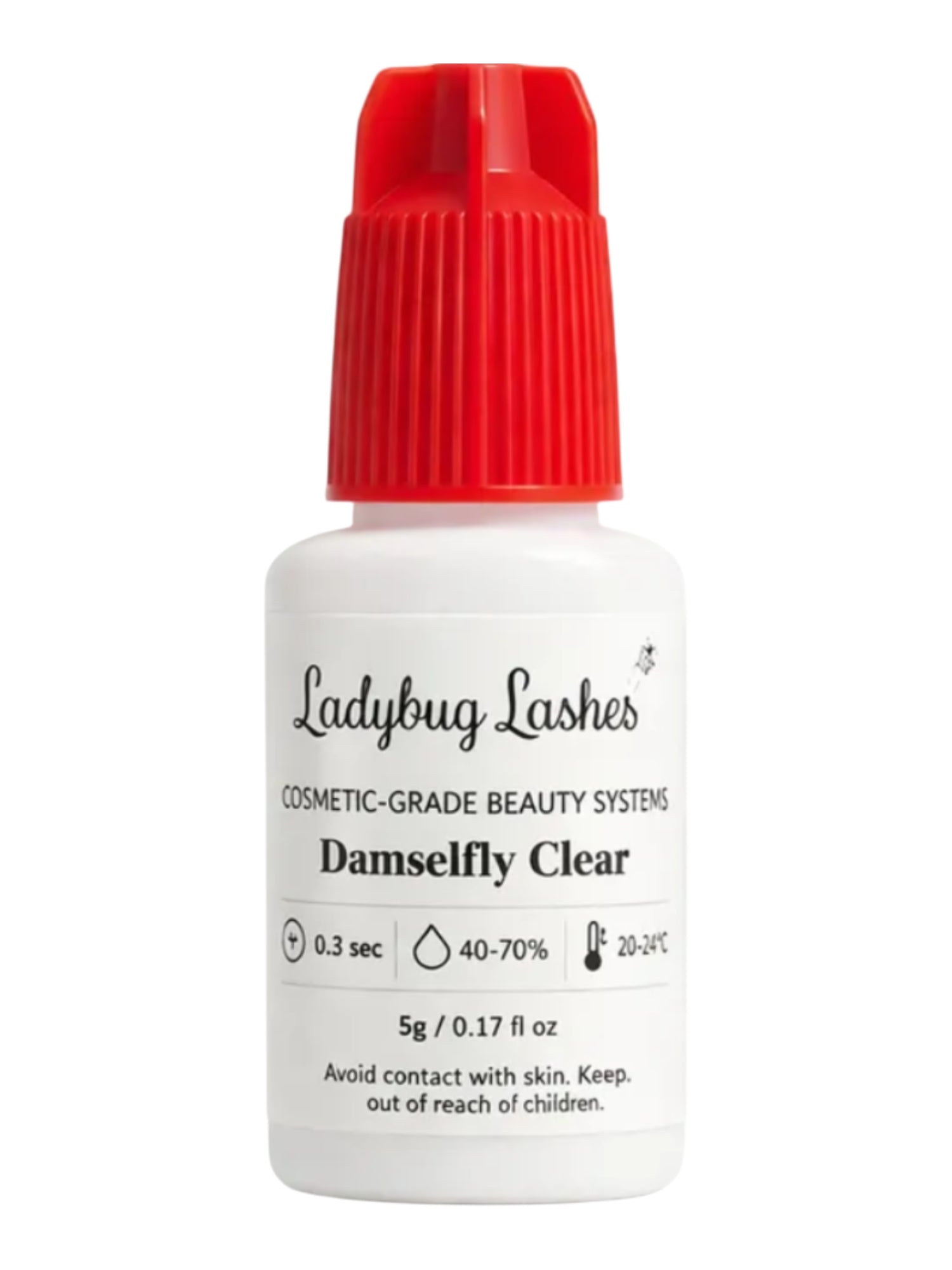 Damselfly Clear UK Adhesive Glue 0.3 Sec Cosmetic Grade