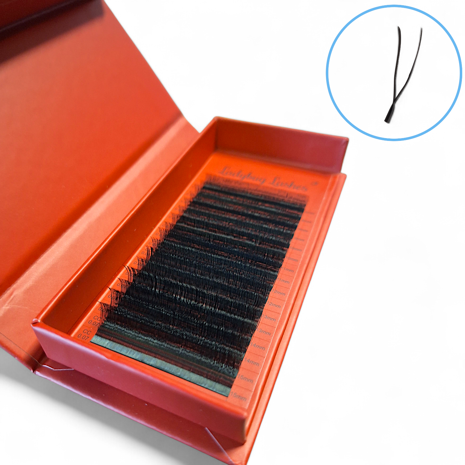 U Lash Trays 16 Row Mixed Length 2D (Double Classics), 3D, 4D & 5D