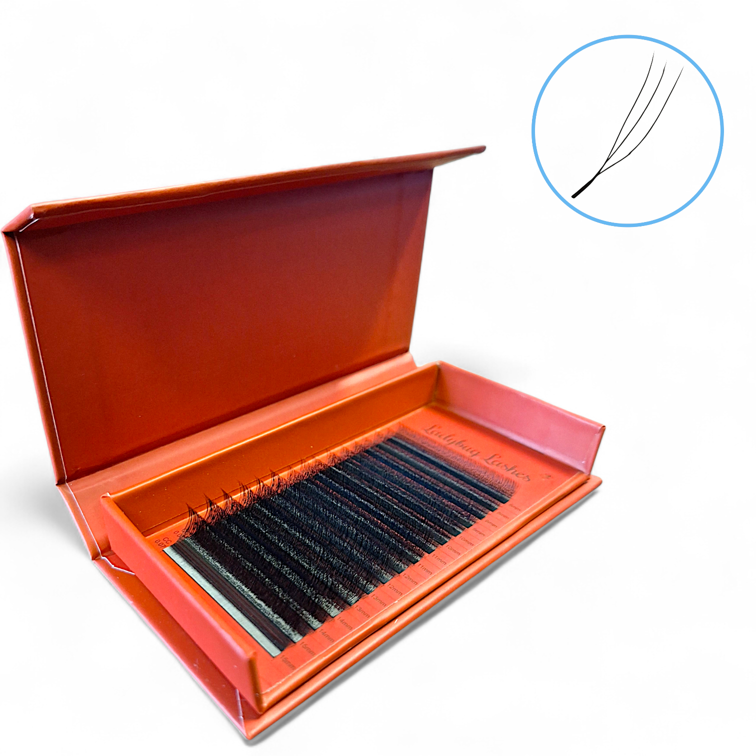 U Lash Trays 16 Row Mixed Length 2D (Double Classics), 3D, 4D & 5D