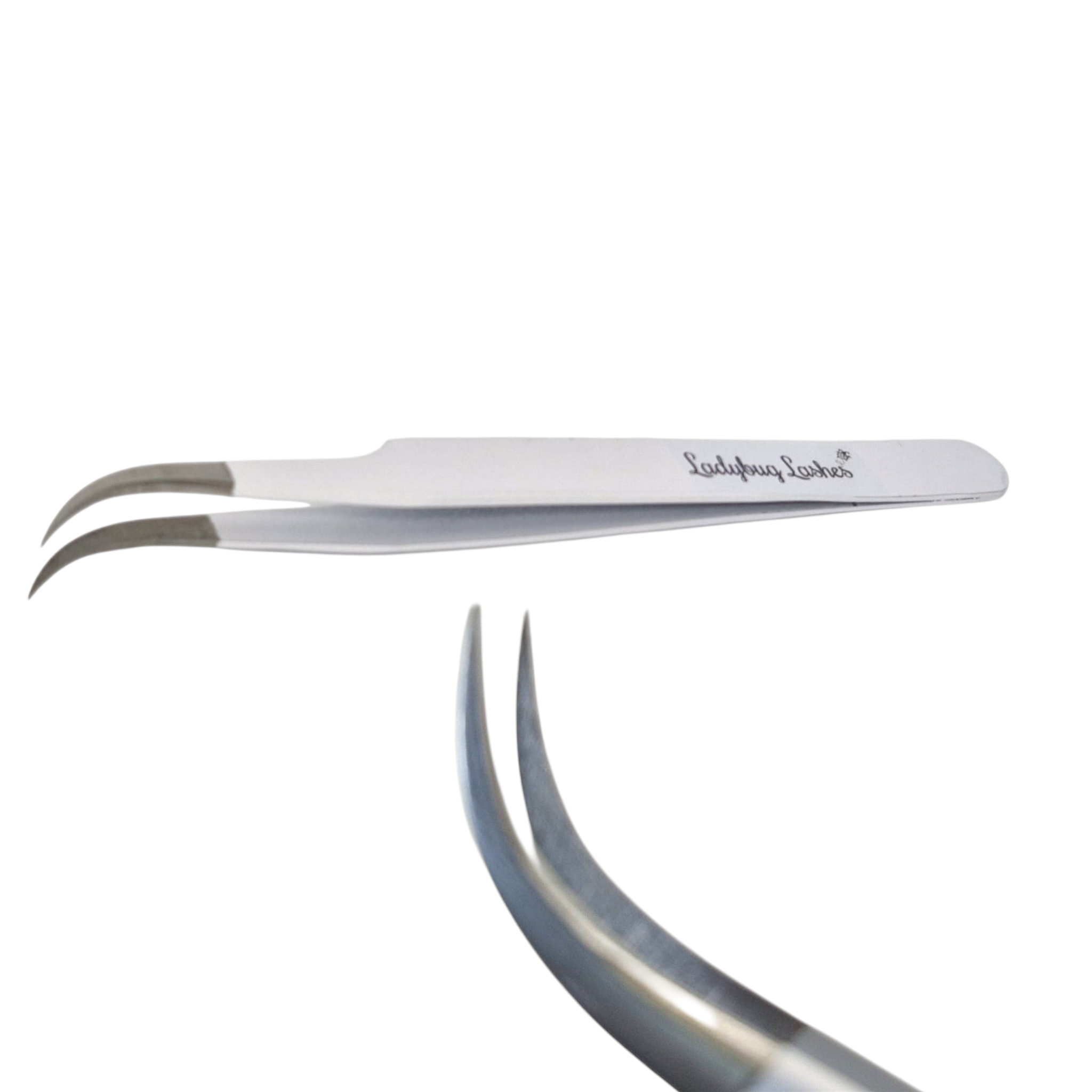 Non-Fibre Grip Curved Tweezers