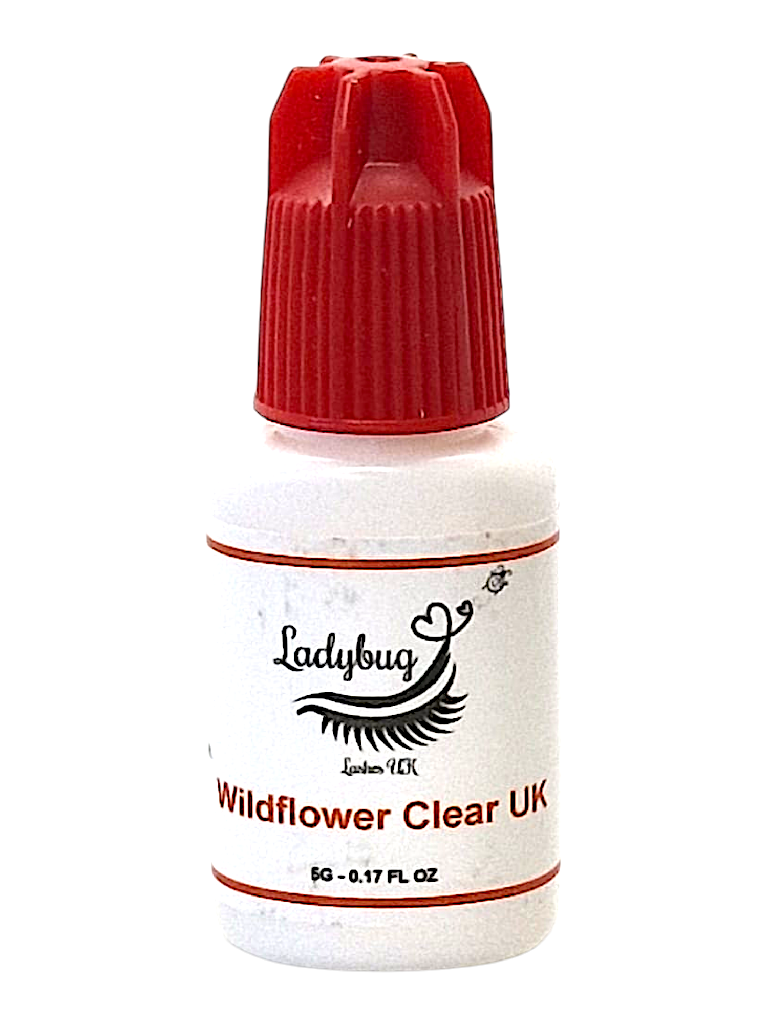 Wildflower UK Clear Lash Adhesive Glue 0.5-1s Cosmetic Grade