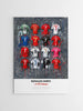 Ronaldo Shirts - A2 Signed Limited Edition Prints