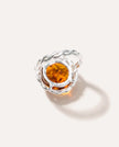 Rope Frame Statement Ring