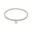 Rose Quartz Charm Bracelet