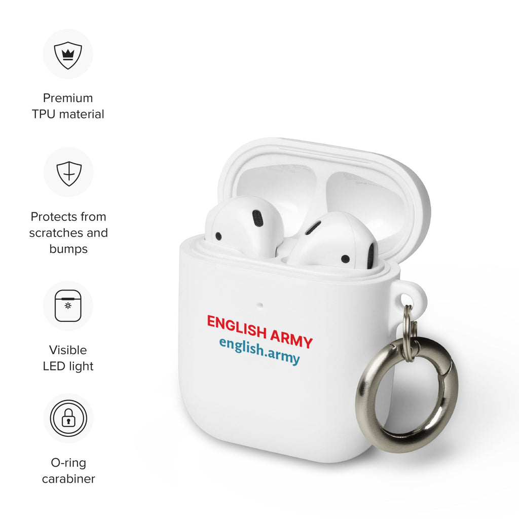 ENGLISH ARMY - Rubber Case For AirPods®