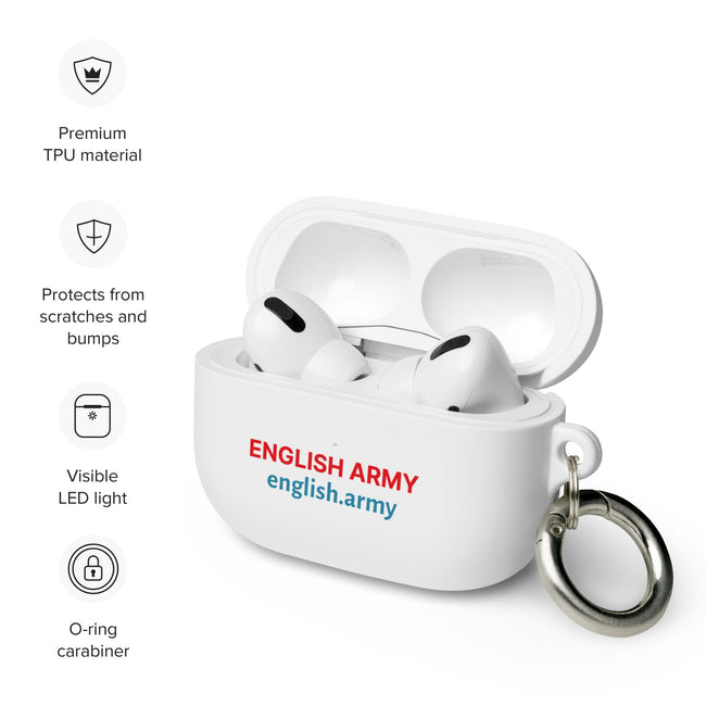 ENGLISH ARMY - Rubber Case For AirPods®