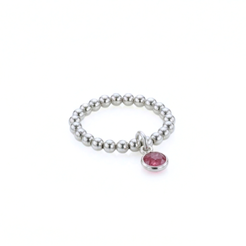 Ruby July Birthstone Ring