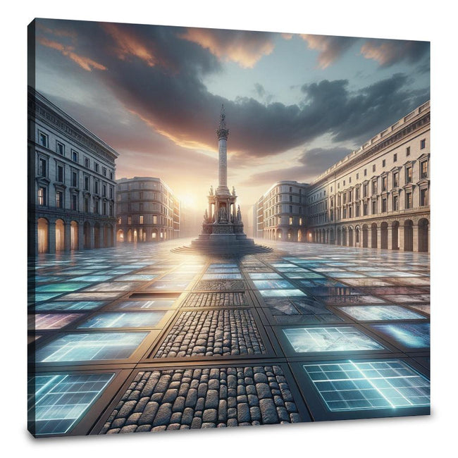 Plaza of Ages Canvas