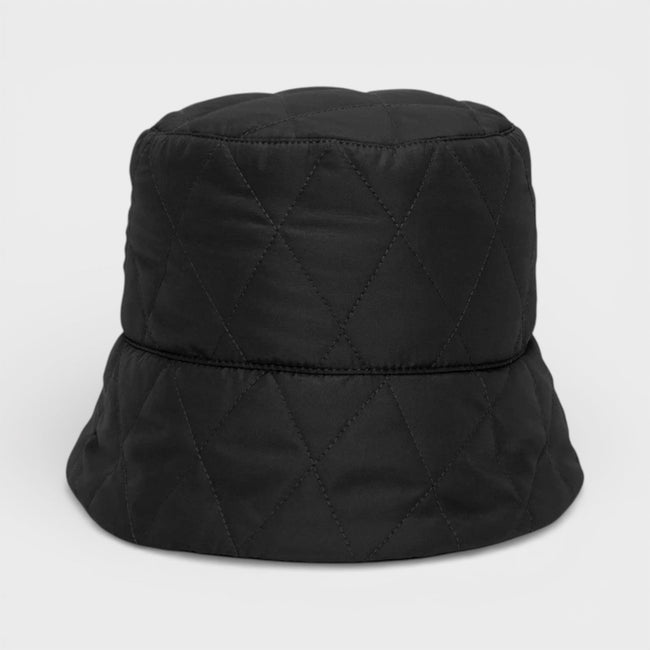 Logotyp-bucket hat svart