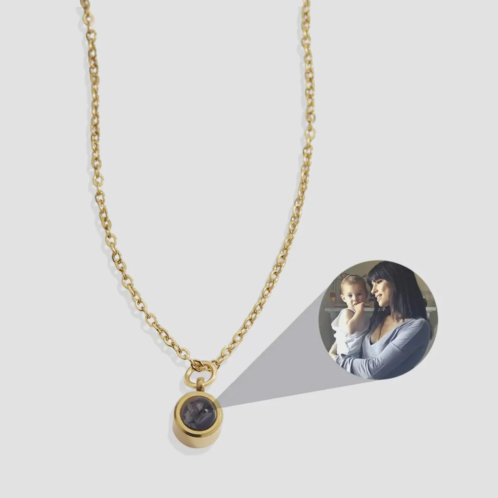 Minimalist Photo Necklace