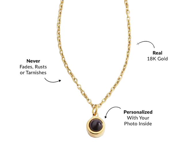 Minimalist Photo Necklace