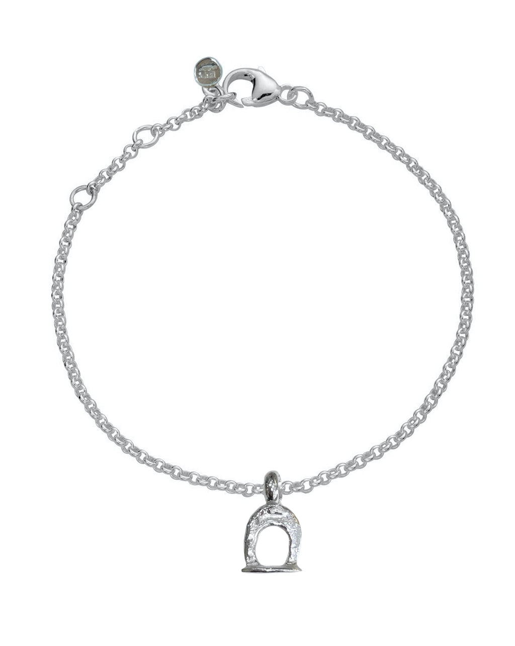Equestrian Stirrup Chain Bracelet