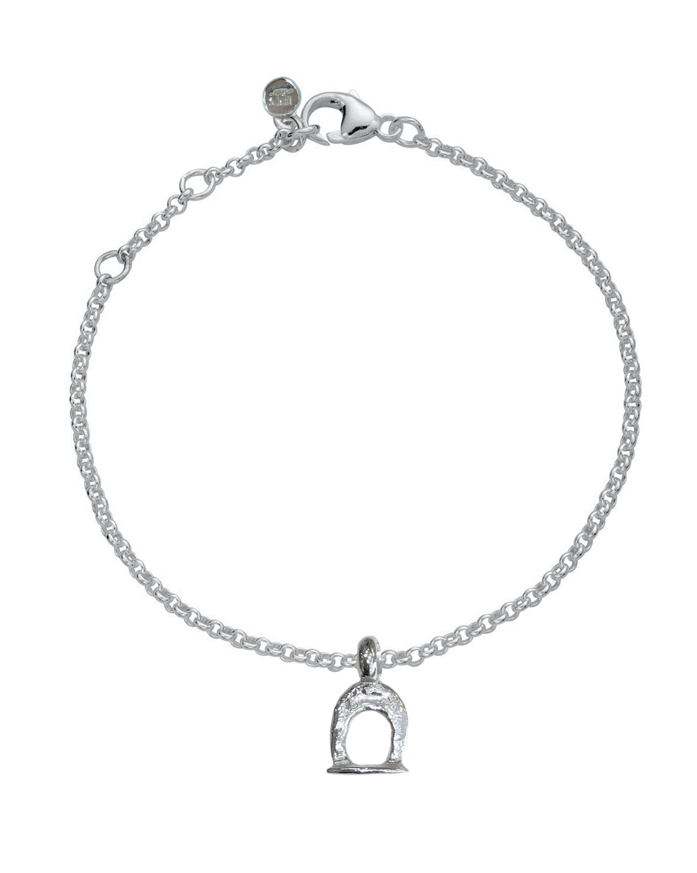 Equestrian Stirrup Chain Bracelet