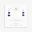 Lapis Lazuli Bracelet and Earring Set