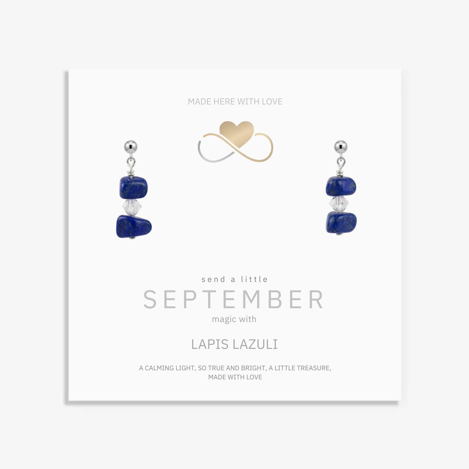 Lapis Lazuli Gemstone Earrings
