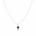 Sapphire Birthstone Necklace