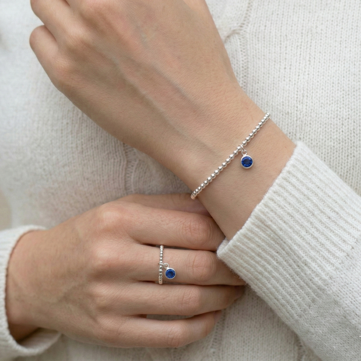Sapphire Jewellery Set