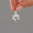 Daffodil Flower Silver Charm