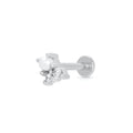 Hannah Martin Pearl & Sparkle Single Flat Back Earring