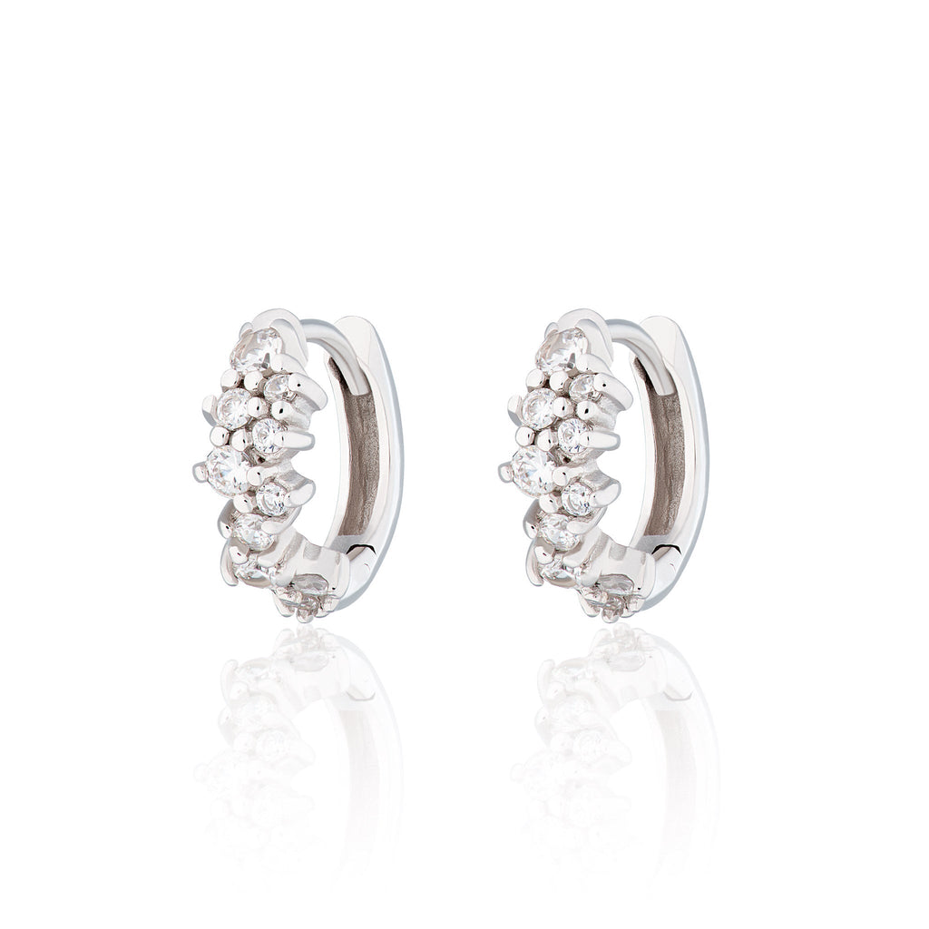 Stardust Huggie Earrings