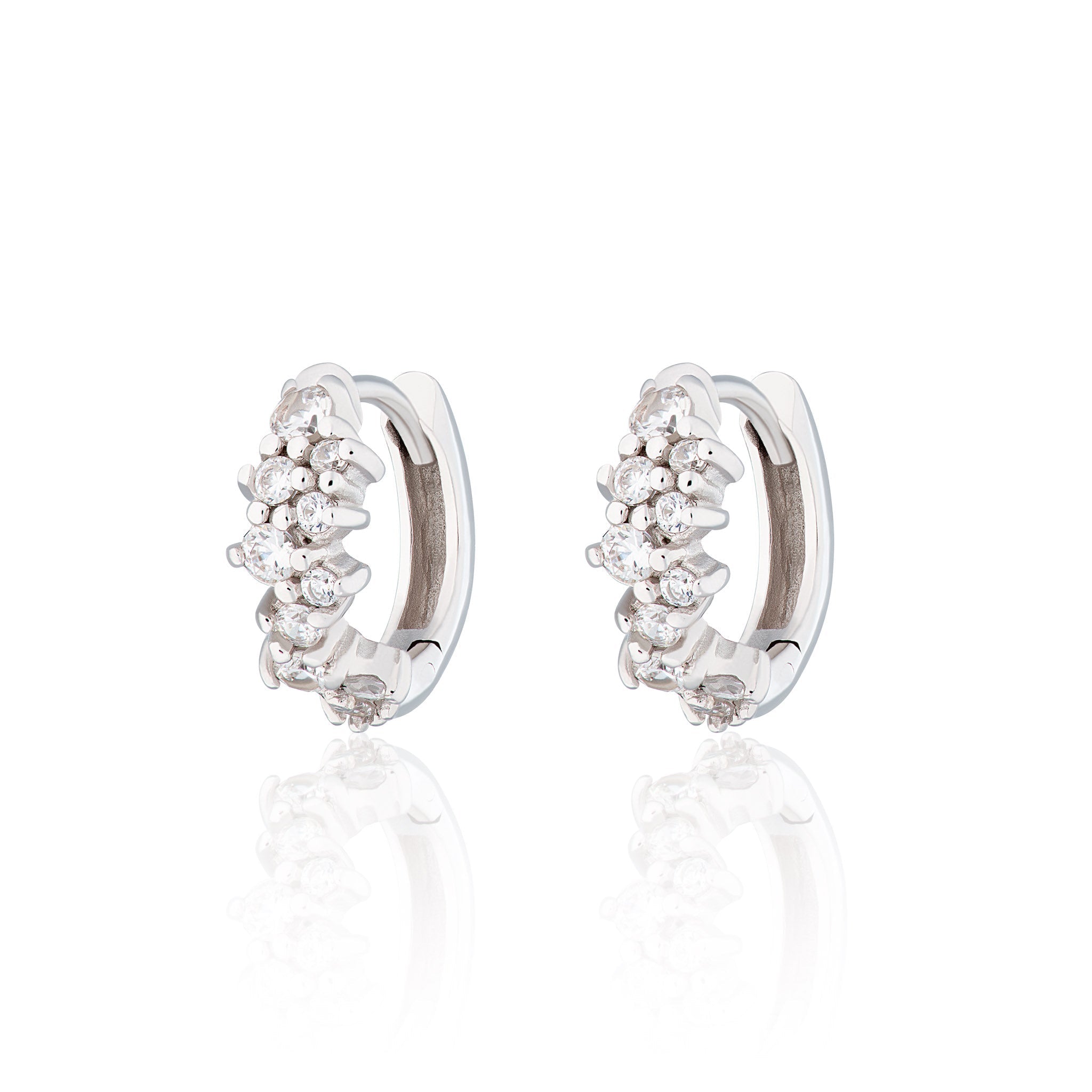 Stardust Huggie Earrings