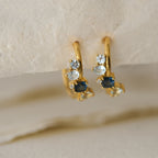 Gold Topaz Gemstone Zaria Earrings