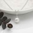 Freshwater Single Pearl Pendant Necklace