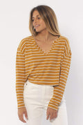 Sisstrevolution birdie long sleeve knit top