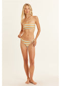 Sisstr Line Up Rib Bandeau Swim Top