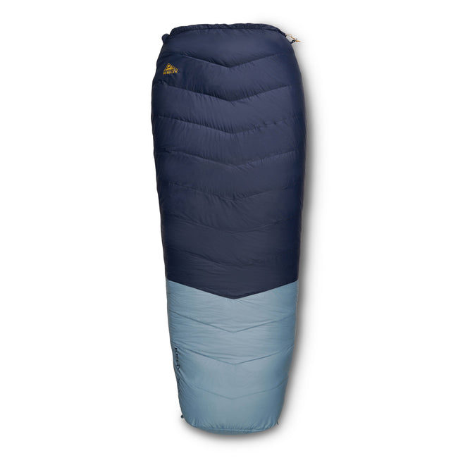 Kelty Supernova 20°F (-7°C) 550-Fill Down Sleeping Bag - Regular, Right-Hand Zip - Pageant Blue/Windward Blue/Olive Oil
