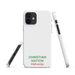 Christian Nation - Snap Case for iPhone®
