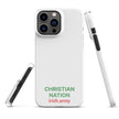 Christian Nation - Snap Case for iPhone®
