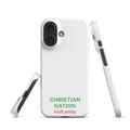 Christian Nation - Snap Case for iPhone®
