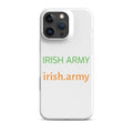 Irish Army - Snap case for iPhone®