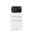 Irish Army - Snap case for iPhone®