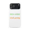 Irish Army - Snap case for iPhone®