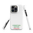 Christian Nation - Snap Case for iPhone®