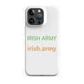 Irish Army - Snap case for iPhone®