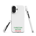 Christian Nation - Snap Case for iPhone®