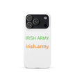 Irish Army - Snap case for iPhone®